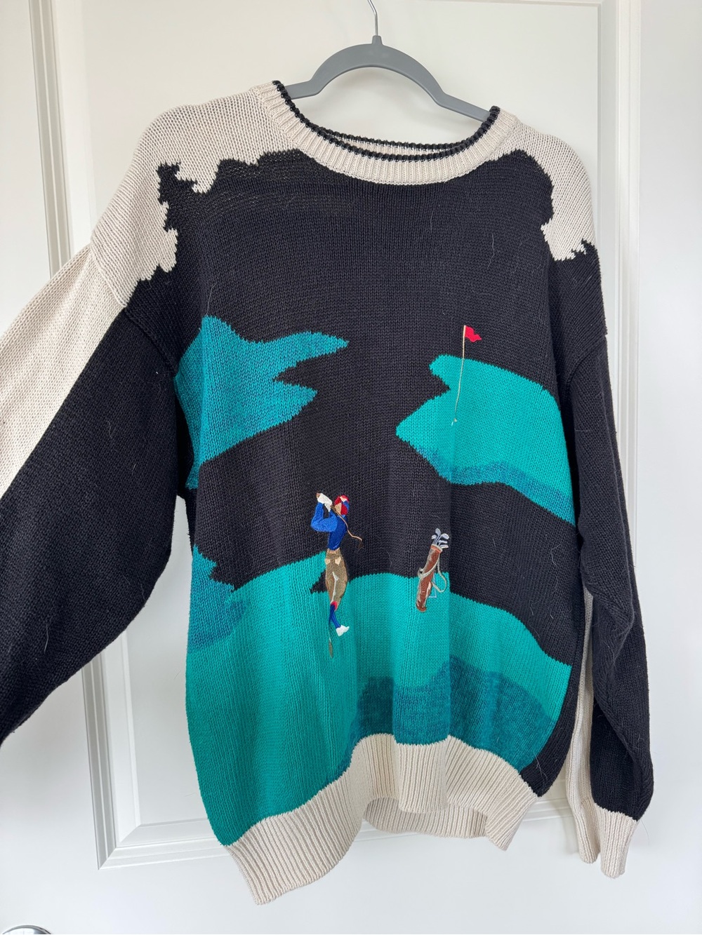 Par Four Novelty Golf Sweater